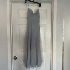 Slate Gray Full length dress